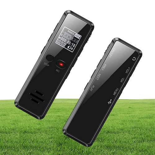 Digital Voice Recorder Mini Tape Activated o mp3 player with Microphone Dictaphone for LecturesMeetings Easy Record Sound