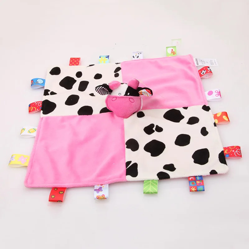 Mobiles Soft Appease Towel Baby Rattle Animals Toys Soothe Reassure Sleeping Blankie Lathe Hanging Educational Toddler 231027