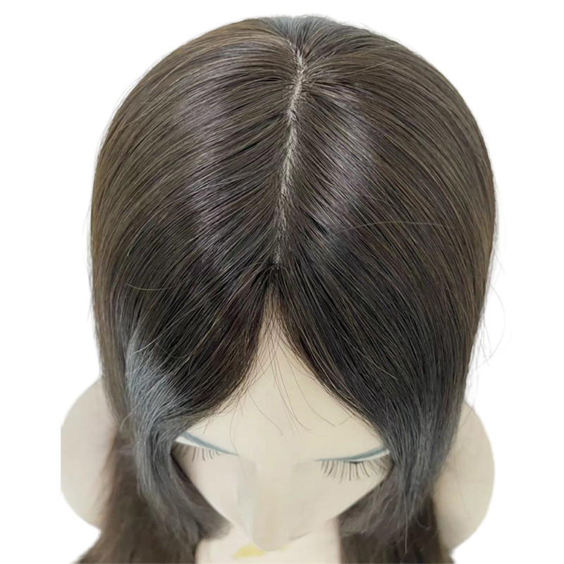 Malaysian Virgin Human Hair Brown Color #2 Kosher Wigs 130% Density Bob Style 4x4 Silk Top Jewish Glueless Wig for White Woman
