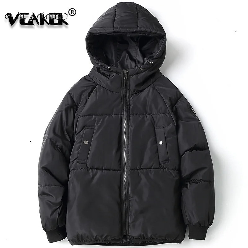 Men's Down Parkas Winter Men Mens Hooded Thick Padded Jackets Coat Male Casual Zipper Outerwear S3XL 231026