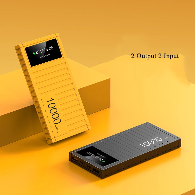 Power Bank 10000mAh Portable Charger External Battery Pack Powerbank For iPhone 11 Xiaomi Samsung Fast Charging Dual USB Output