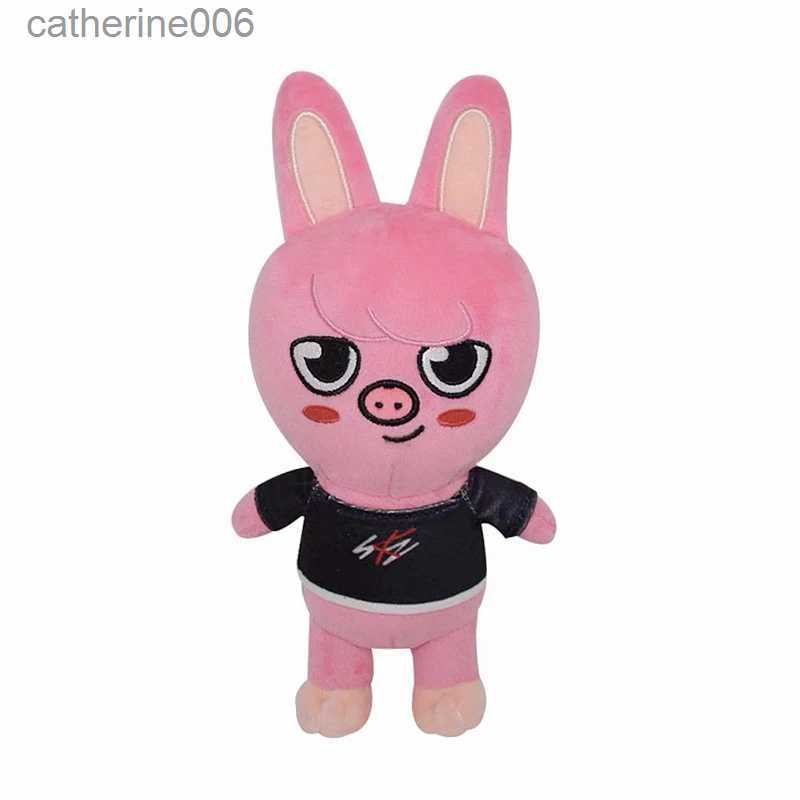 Stuffed Plush Animals Skzoo Plush Toys 20cm Stray Kids Plush Wolf Chan Cartoon Stuffed Animal Plushies Doll Kawaii Companion for Kids Adults Fans Gift