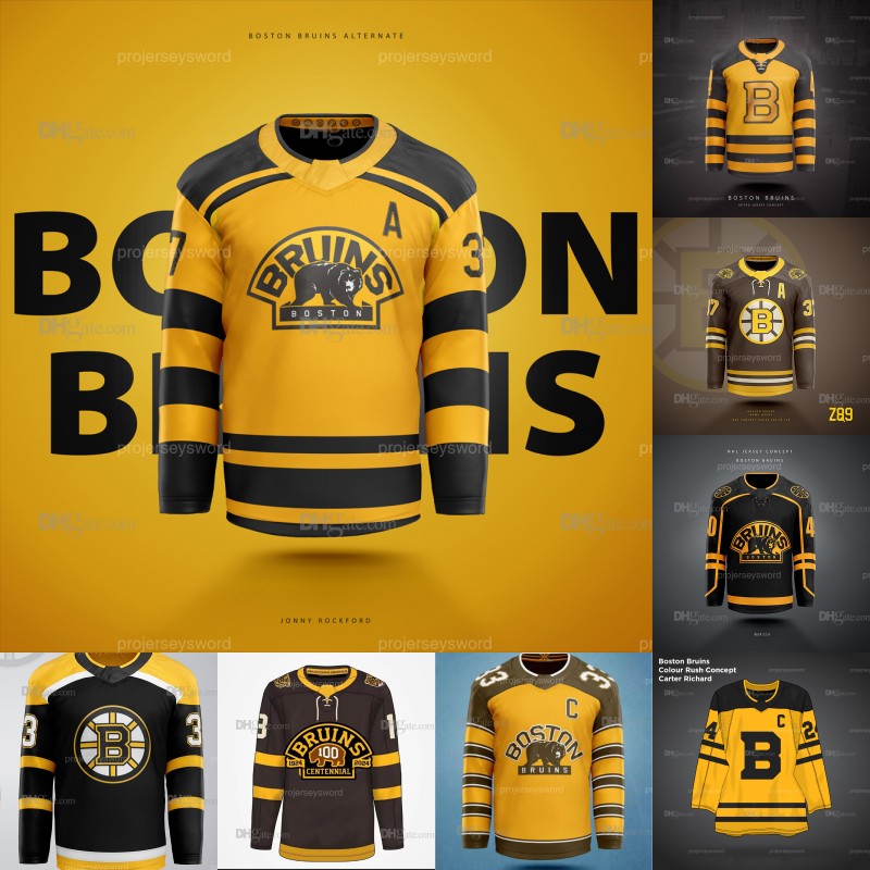 Boston Brad Marchand Bruin Concepts Jersey Matthew Poitras Jeremy Swayman Linus Ullmark David Pastrnak Jake DeBrusk Patrice Bergeron Milan Lucic Morgan Geekie