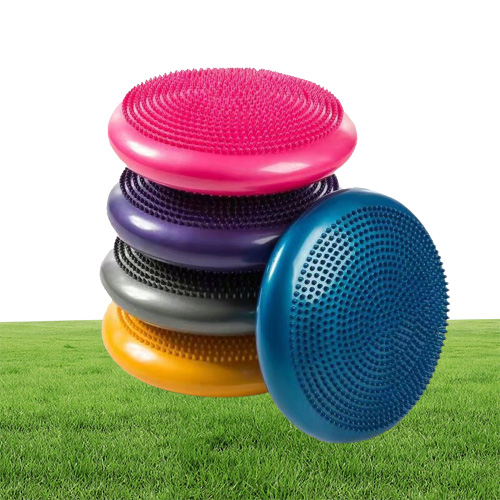 Yoga Balls Massage Pad Wheel Stability Balance Cushion Disc Cushion Mat Adult Padded Practice Feet Fitness Exercise Training ball