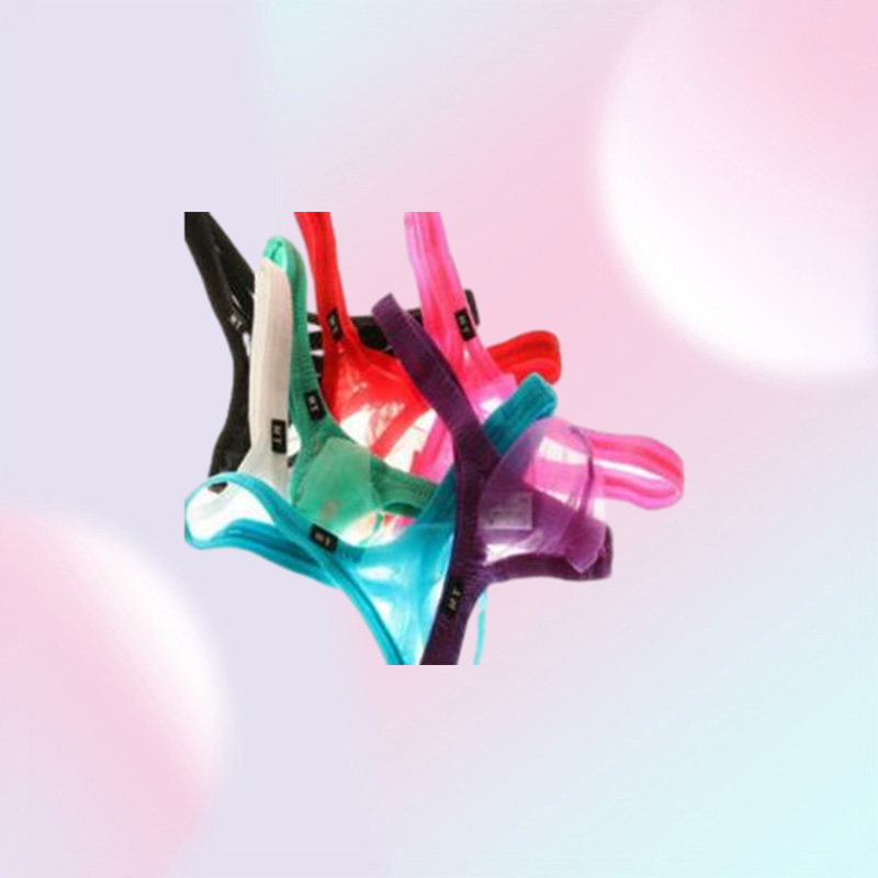 Fine new Men039s GStrings TM transparent crotch men039s wear crotch gstring pop men sexy gay fashion penile bags whole7593266