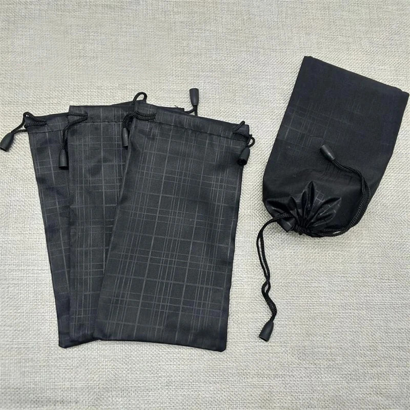 Sunglasses Cases 100 pcs/lot Soft Waterproof Microfiber Smooth Sunglasses Bag Glasses Pouch Black Color Glasses Case Wholesale Good Quality 231027CJ
