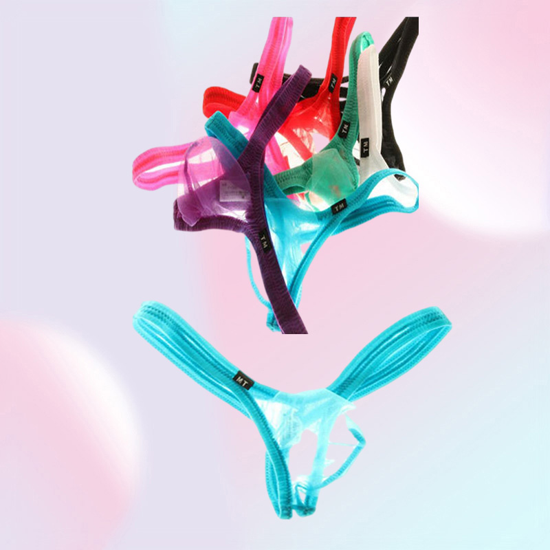 Fine new Men039s GStrings TM transparent crotch men039s wear crotch gstring pop men sexy gay fashion penile bags whole7593266