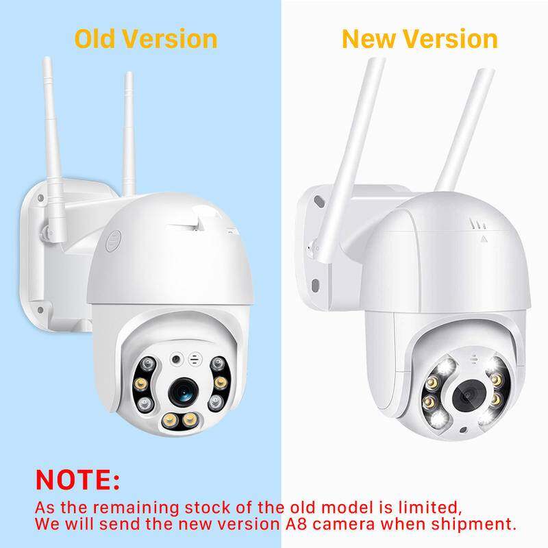 V380 1080P Security Camera WIFI Outdoor PTZ Speed Dome Wireless IP Camera CCTV Pan Tilt 4XZoom IR Network Surveillance P2P CAM
