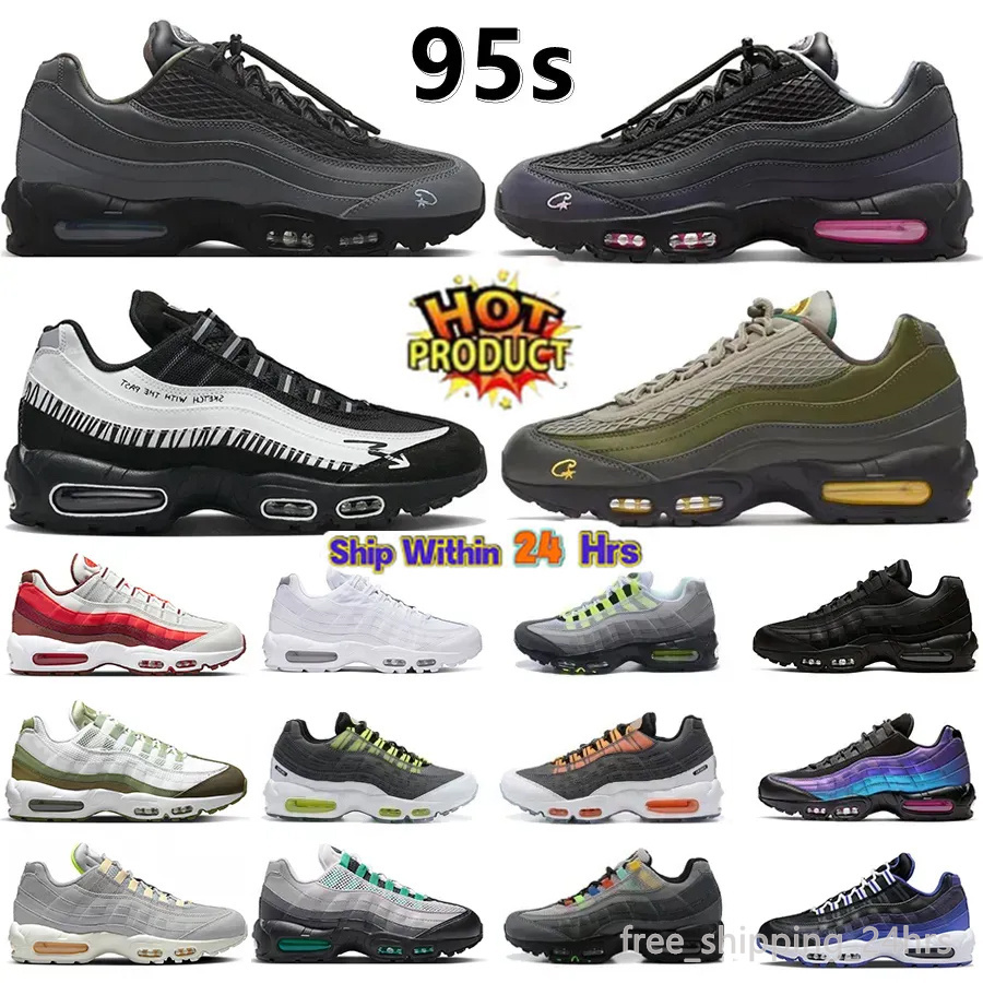 95 95s Running Shoes Sneaker Triple Men Women Black White C X Aegean Storm Sequoia Pink Beam Obsidian Neon Laser Fuchsia Greedy Midnight Navy Trainers Sports Sneakers