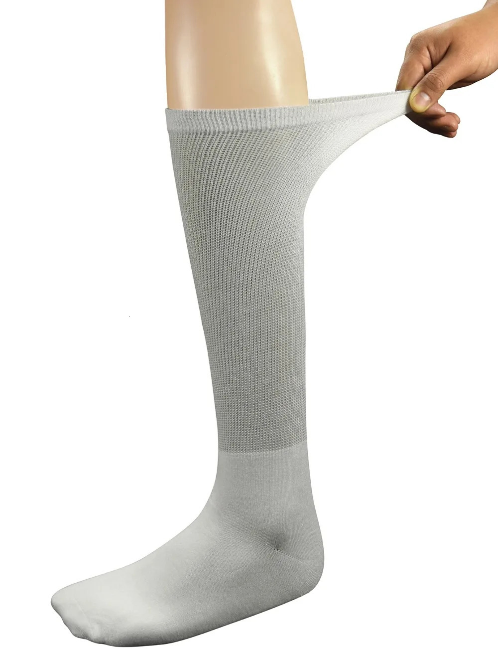 Men's Socks Mens Bamboo Diabetic Over The Calf 4 Pack Size 1013 231027