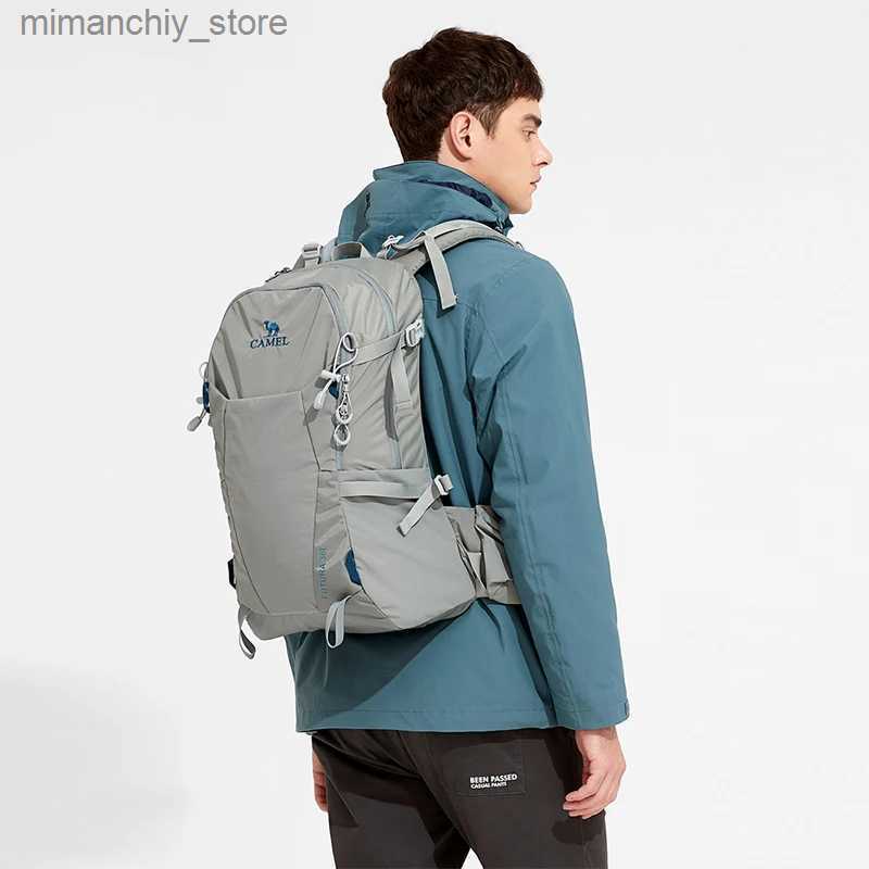 Outdoor Bags GOLDEN CAMEL Hiking Man Backpacks Lightweight Bag for Men Outdoor Women's Running Sports Bag for Travel Cycling Rucksack Q231028