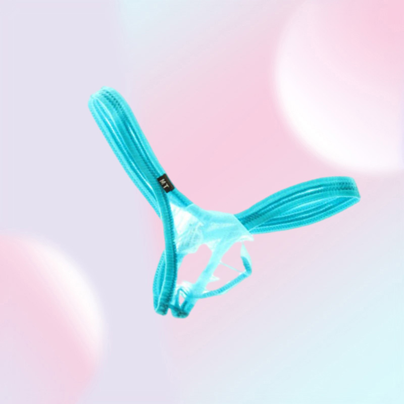 Fine new Men039s GStrings TM transparent crotch men039s wear crotch gstring pop men sexy gay fashion penile bags whole7593266