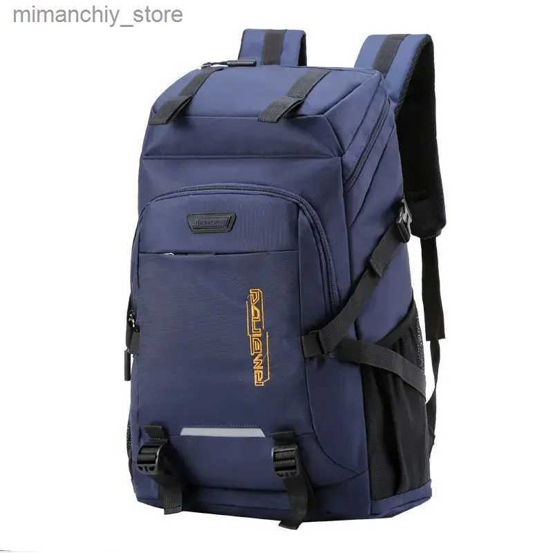 Outdoor Bags 60/80L Men's Outdoor Backpack Climbing Travel Rucksack Sports Camping Backpack Hiking School Bag Pack For Male Female Women Q231028