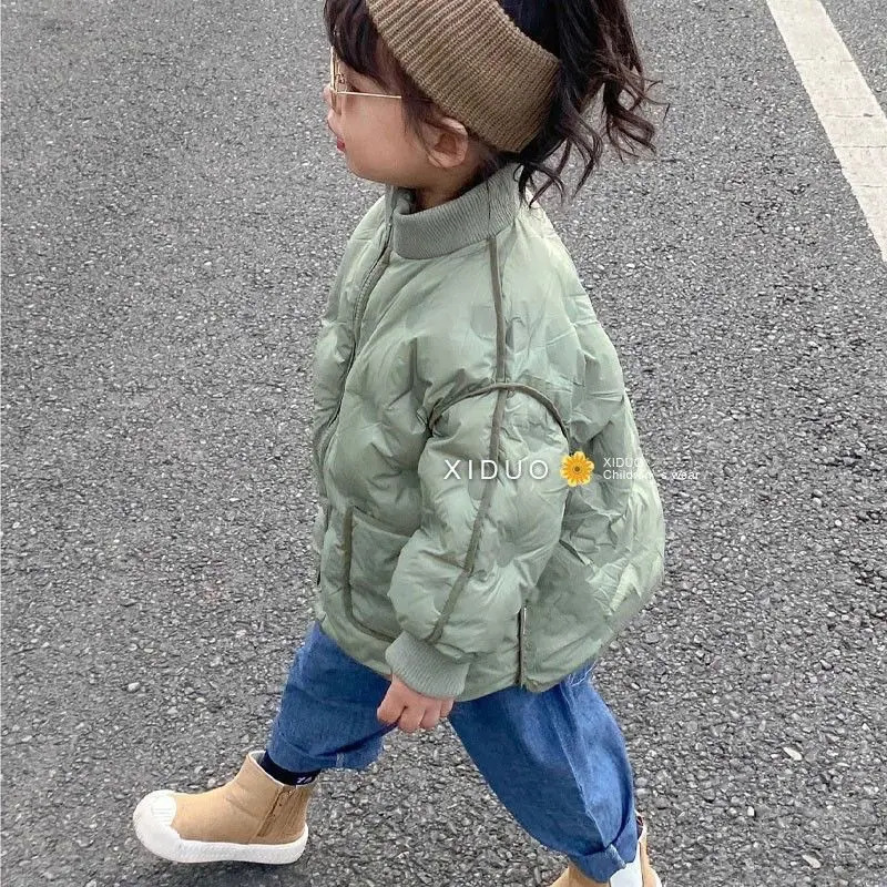 Down Coat Kids 2023 Winter Clothes Boys and Girls Handsome Warm Korean Version Allmatch Fashion Outerwear 231027