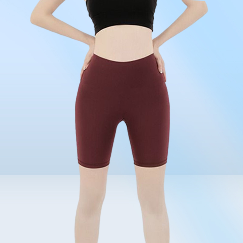 High Waist Hip Lifting Sports Leggings Fitness Yoga Biker Shorts Capris Women Running Fashion Tennis Short Body Building Legging P6602912