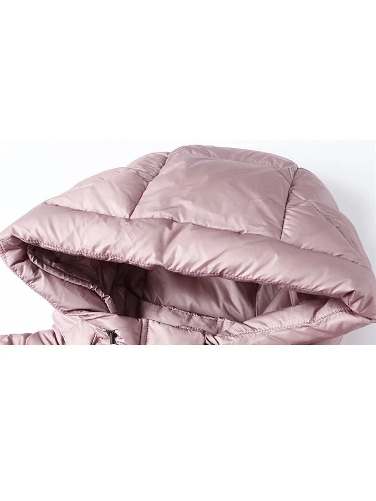 Women's Down Parkas Down Coat Women Winter Fashion Temperament High Quality White Duck Down Jacket Thick Warmth Hooded Parkas Clothing 231027