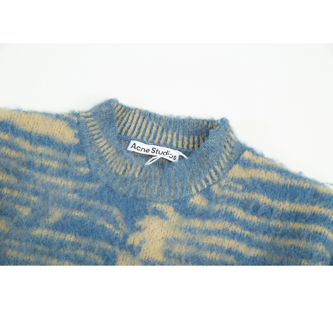 Men's Plus Size Sweaters In Autumn / Winter 2023Acquard Knitting Hine E Custom Jnlarged Detail Crew Neck Cotton R76g
