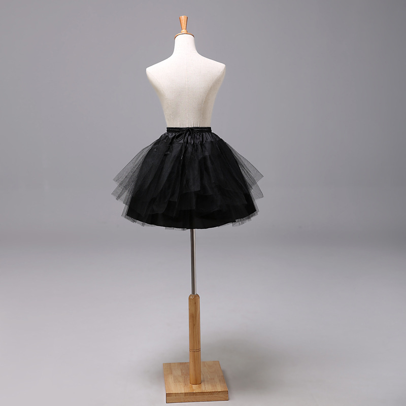 Black Bridal Petticoat Crinoline Underskirt Hoop Hoopless Mermaid Fishtail Petticoats