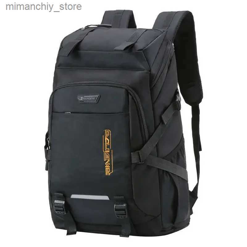 Outdoor Bags 60/80L Men's Outdoor Backpack Climbing Travel Rucksack Sports Camping Backpack Hiking School Bag Pack For Male Female Women Q231028