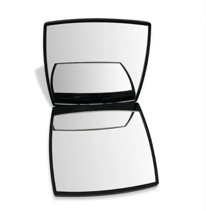 Miroirs Double Facettes Double Mirror DUO Makeup Mirror With dusk bag box Compact Mirrors Makeup Tools Accessories Cosmetic Portable Mirrors fast ship