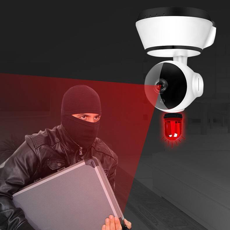 Wireless Ip Camera Voice Alarm Home Security Smart Wifi Camera Picture Push Infrared For Ios Android Surveillance Camera Cctv