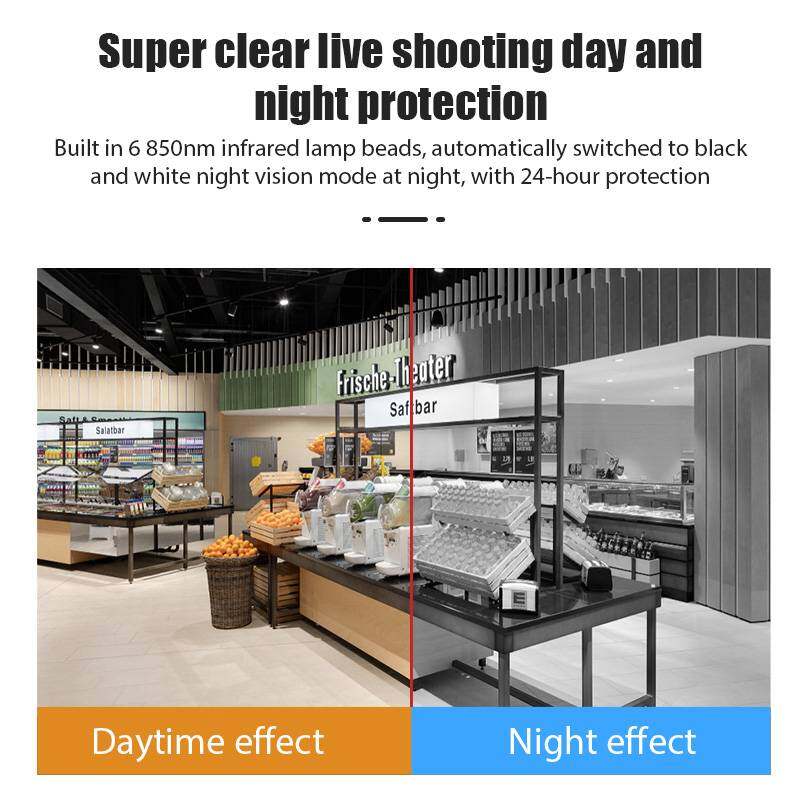 V380 Wifi Camera Samrt USB 1080P Monitor Indoor Security 2MP CCTV Night Vision Auto Security Protection Camera Tracking