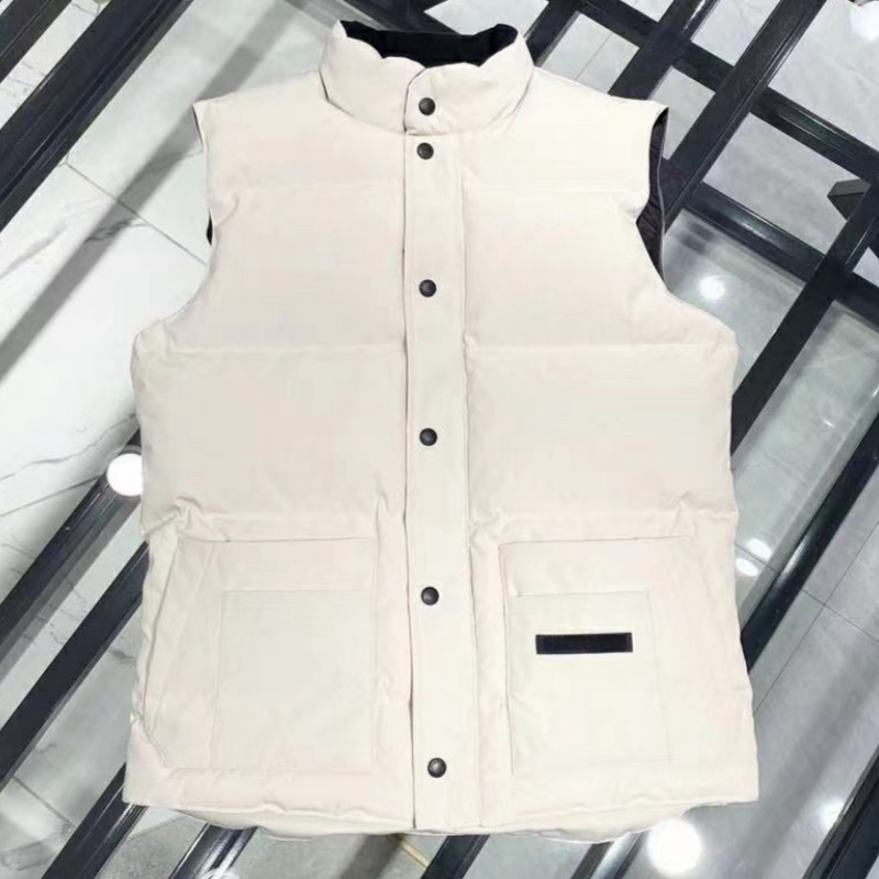 Designer Canada Waistcoat Fashion Coats Down Jacket High Quality for Men Women Winter Warm Vest Festival Gifts 19681