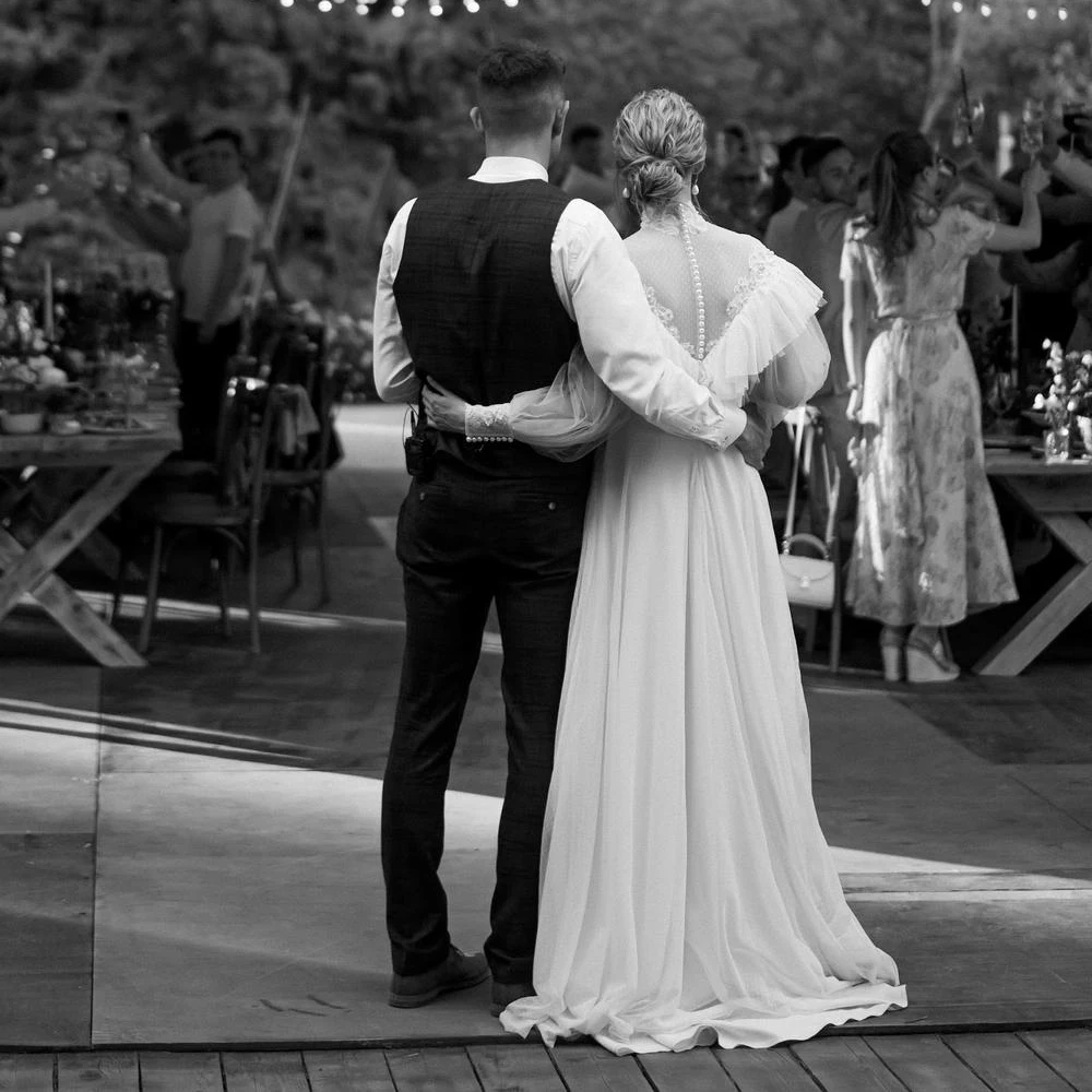 Princess White A Line Wedding Dress Vintage Victorian Bride Dresses High Neck Lace Appliques Pearls Beaded Long Sleeves Bridal Gowns 2024