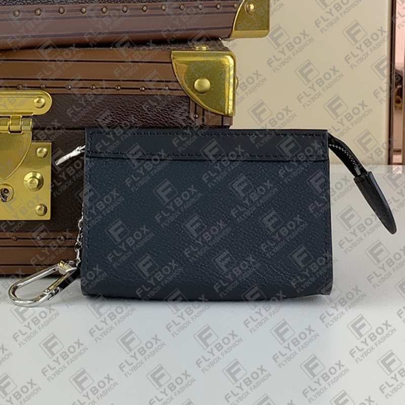 M82776 Voyage Key Pouch Wallet Credit Card Holder Coin Purse Key Holder Unisex Fashion Luxury Designer Business TOP Quality Fast Delivery