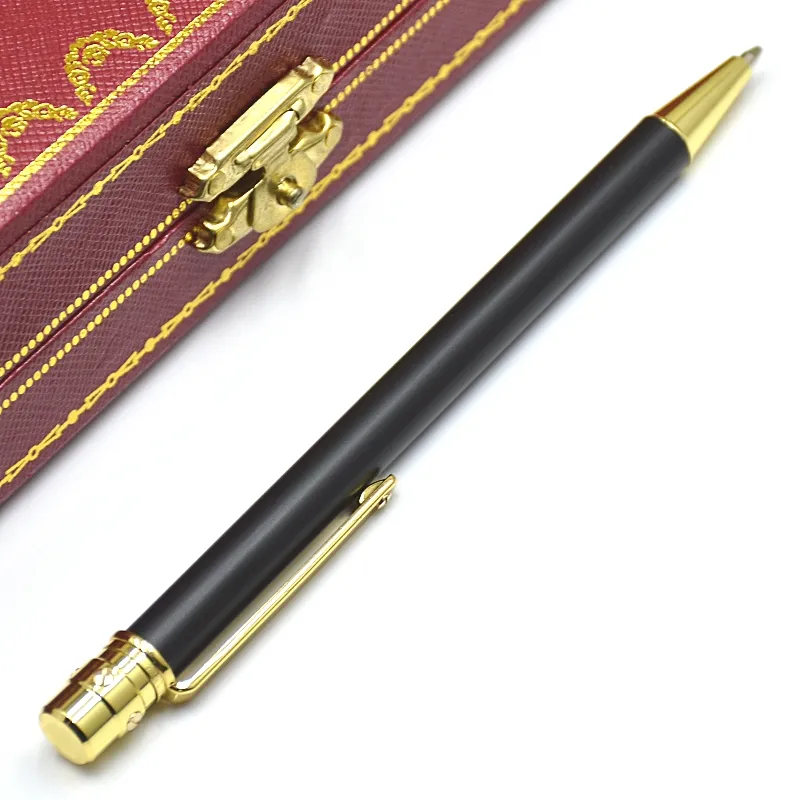 wholesale High quality Santos Metal Ballpoint Pen Slender Pole Design Stationery School Office Supplies Writing Smooth Ball Pen Ball-point Pnes 10 Col