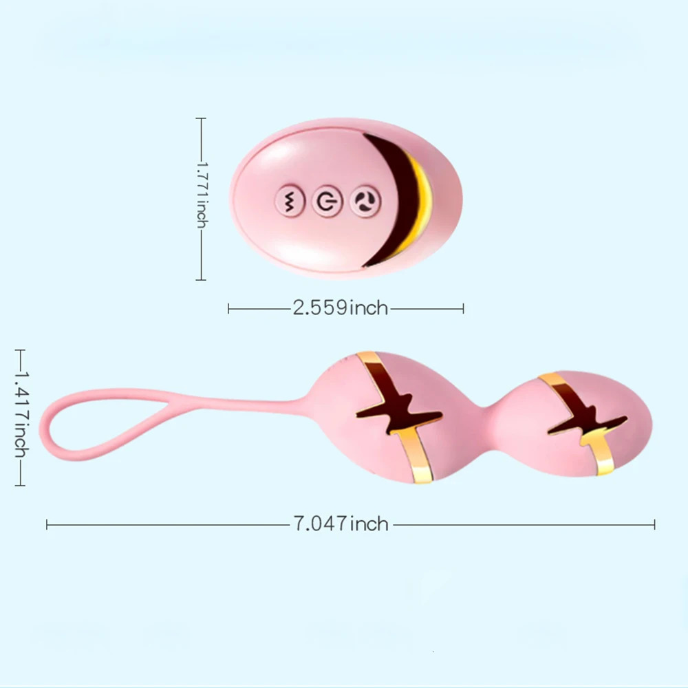 Adult Toys Electric Shock Vibrators For Women Vaginal Egg Kegel Ball G Spot Anal Dildo Vibrator Adult Sex Toys Female Sexshop 231030