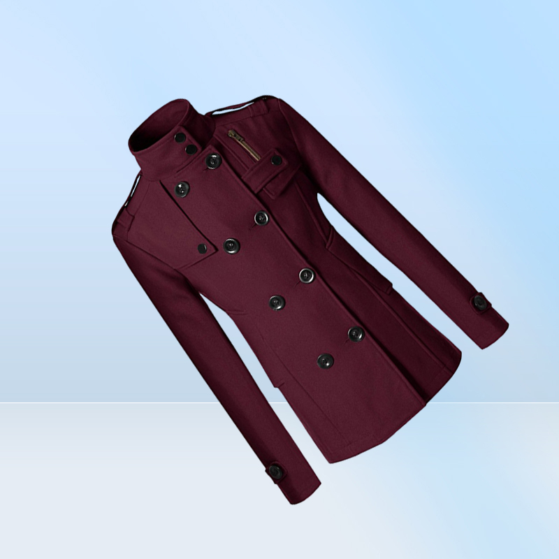 Men039s Wool Coat Winter Jacket Man Long Section Overcoat Trench Coat Fashion Casual Winter Parka Puimentiua FF9355951