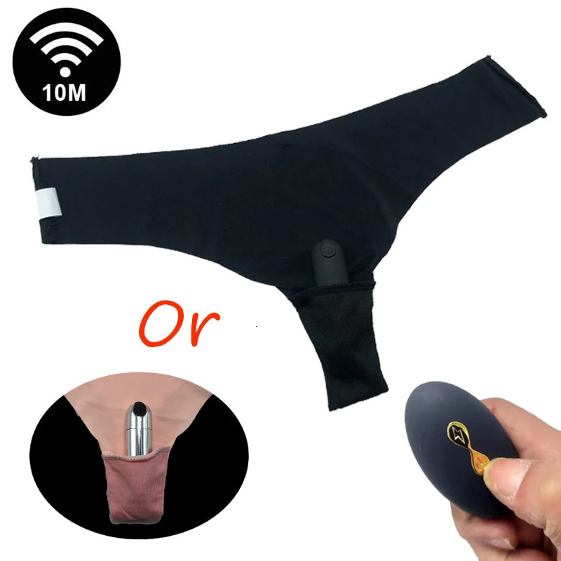 Adult Toys Vibrating Panties 10 Function Wireless Remote Control Rechargeable Bullet Vibrator Strap on Underwear Vibrator for Women Sex Toy 231030