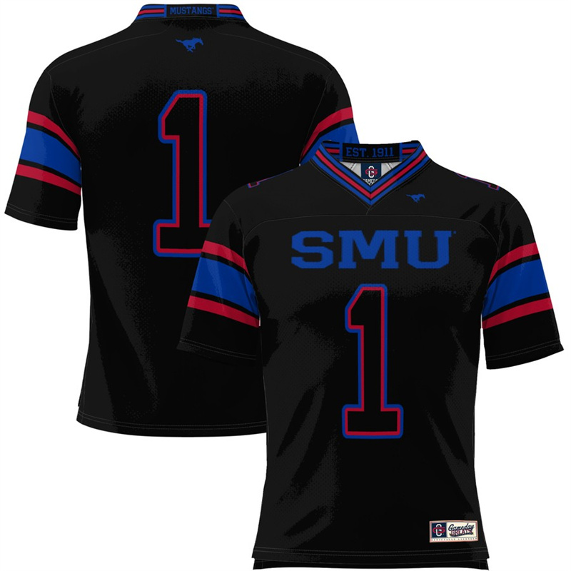 SMU Mustangs Football Jersey 20 Chris Adimora 18 Teddy Knox 71 Logan Parr 72 Caleb Johnson 82 RJ Maryland 3 Romello Brinson 41 Stephon Wright Top