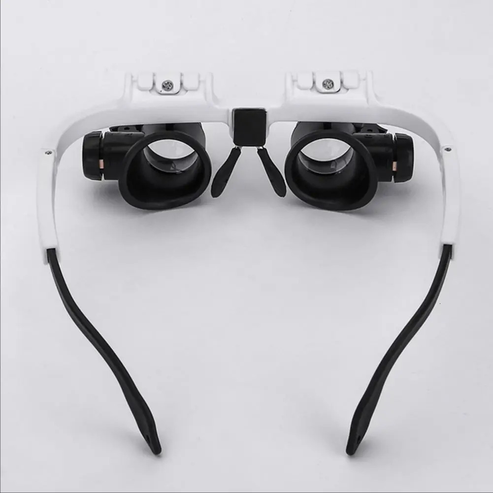 Magnifying Glasses Jeweler Watchmaker With Led Light Magnifying Glass 8X 15X 23X Headband Magnifier Glasses Reading Led Magnifying Glass Glasses 23103