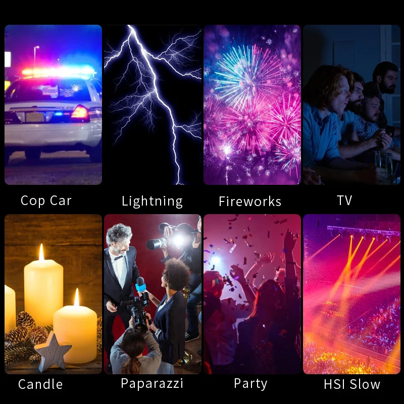 Flash Heads Ulanzi VL120 RGB LED Video Light Camera Full Color Rechargeable 3100mAh Dimmable 2500 9000K Panel P o Studio Lamp 231030