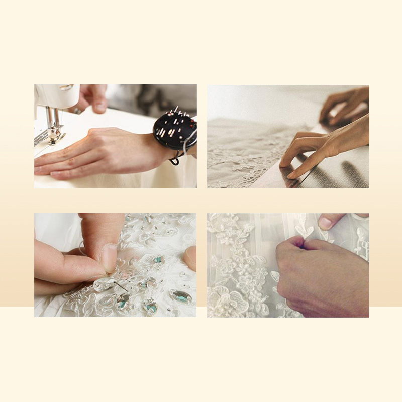 Mermaid Wedding Dresses Vintage Sexy African Sweetheart Illusion Lace Appliques Crystal Beaded Ruffles Tiered Organza Formal