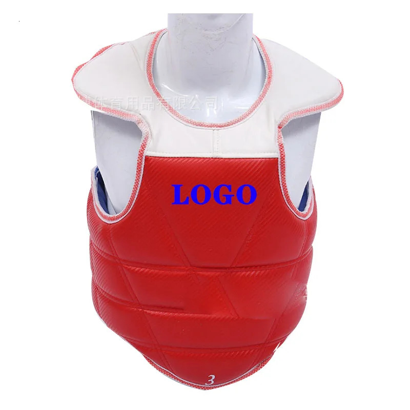 Protective Gear Taekwondo Armor Double color Fighting Training Sanda Kit Both Sides Can Wear WTF Kickboxing 231030