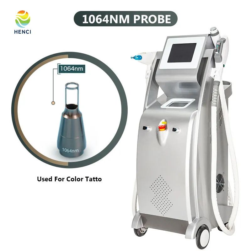 IPL Elight Nd yag laser machine Hair tattoo removal wrinkle reduce 300,000 Shots beauty equipment