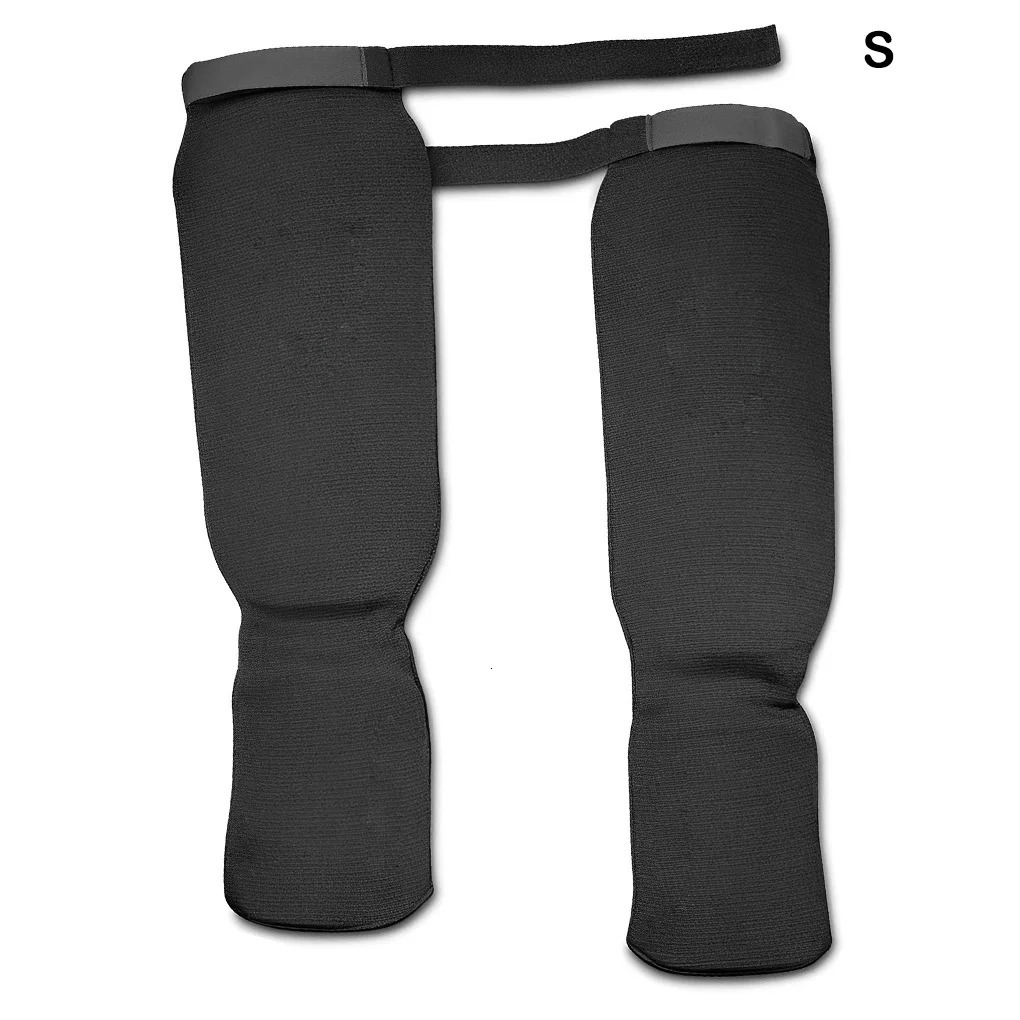 Protective Gear Taekwondo Leg Protector Breathable Foot Socks Child Lightweight Boxing Karate Equipment Black M 231030