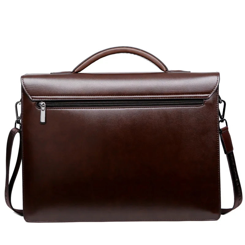 Briefcases Male Password Lock Briefcase Diagonal Package PU Leather Laptop Business Bag Men Shoulder Messenger Handbags Maleta 231030