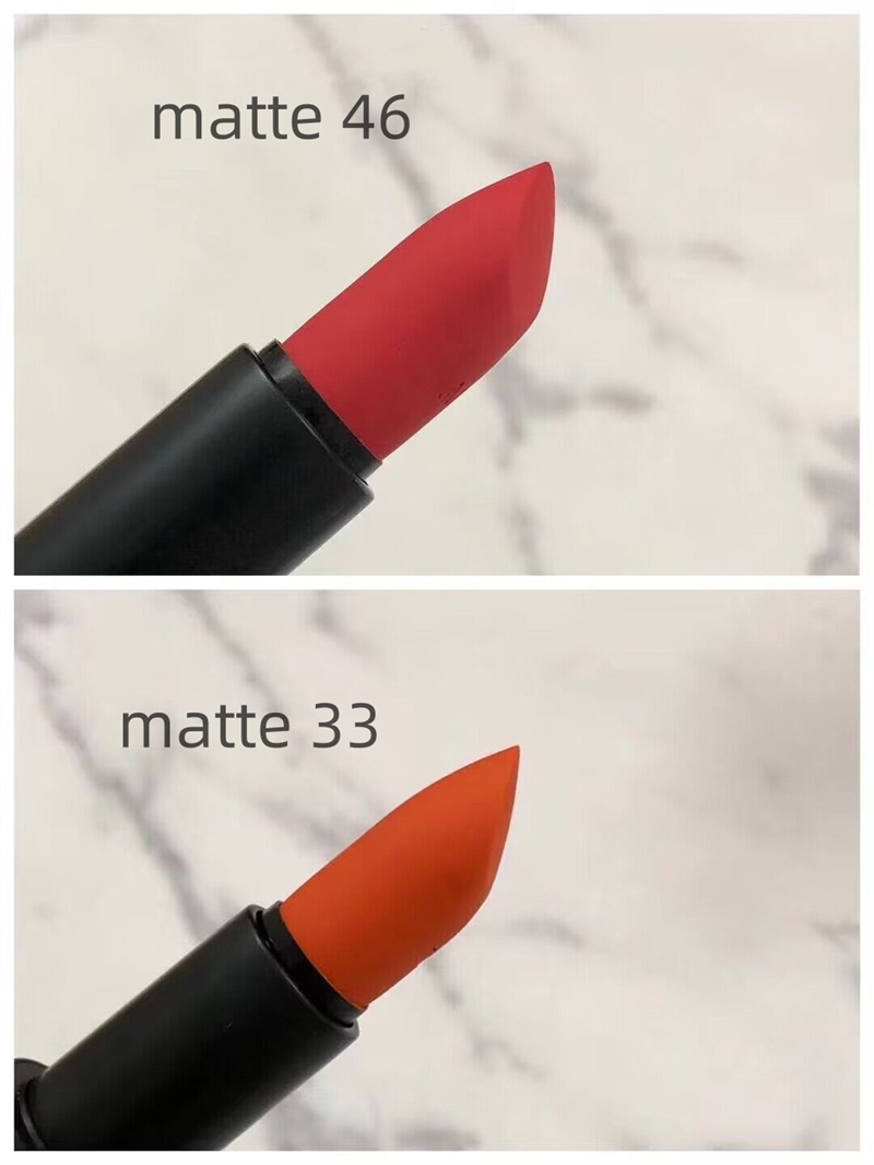 Matte Brand Satin Lipstick Made In Italy 3.5G Rouge 1 A Levres Mat 17 Colors Lipstick Mt