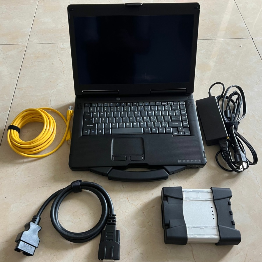 v2024.03 OBD Version FOR BMW ICOM NEXT Diagnostic & Programming Tool With CF53 I5 8G Laptop Full Set Ready Use