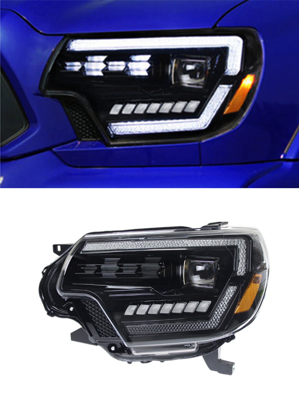 LED Headlight for Toyota Tacoma 20 12-20 15 LED Front Headlights Replacement DRL Daytime light Projector Facelift