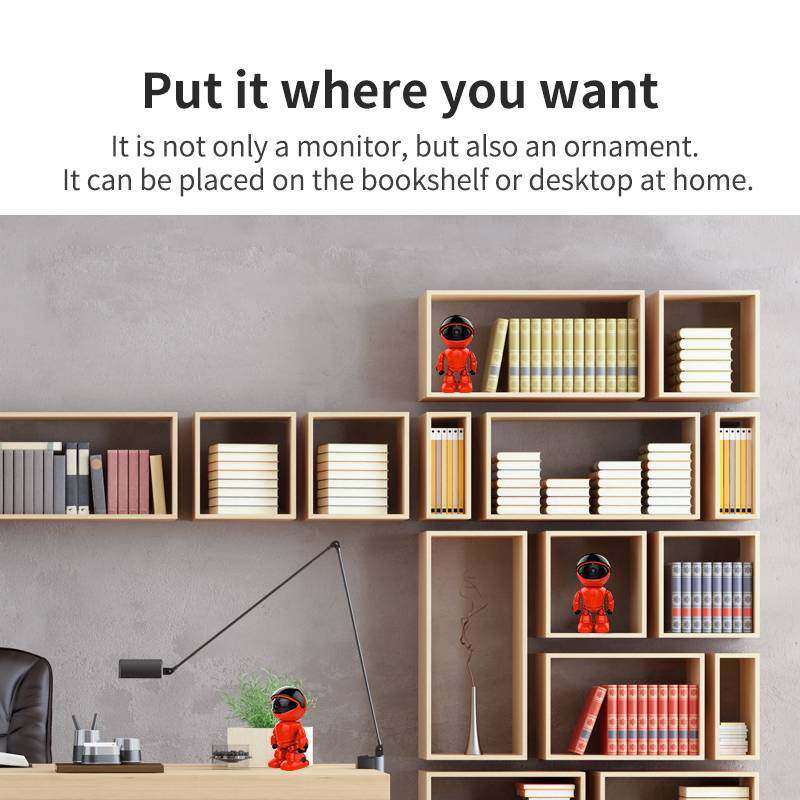 1080P Robot IP Camera Security Camera 360 WiFi Wireless 2MP CCTV Camera Smart Home Video Surveillance P2P Pets Baby Monitor