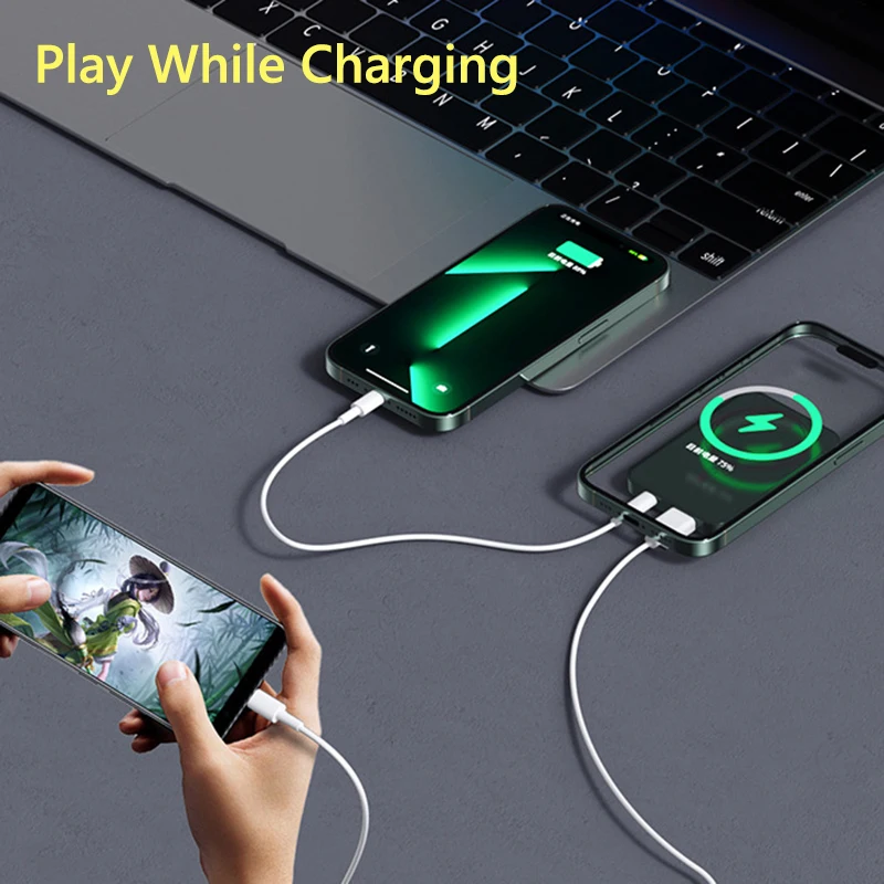 20000mAh Magnetic Wireless Charger Power Bank PD 20W 22.5W Fast Charging for iPhone 14 13 12 pro Samsung Xiaomi Mini Powerbank