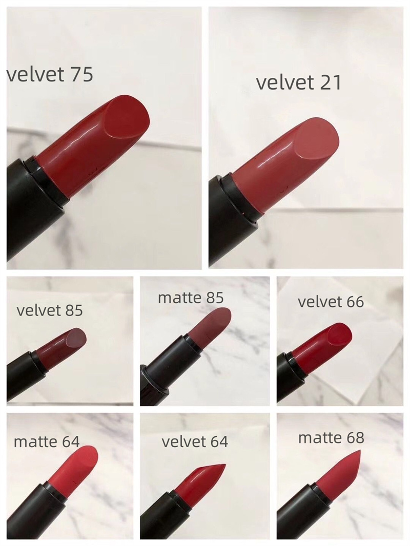 Matte Brand Satin Lipstick Made In Italy 3.5G Rouge 1 A Levres Mat 17 Colors Lipstick Mt