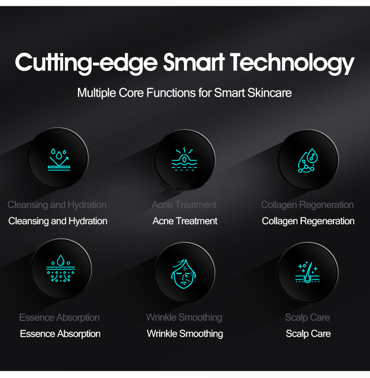 Microdermabrasion oxygen Facial Cleaning Beauty Device 11 in 1 hydrodermabrasion machine with Skin Scrubber