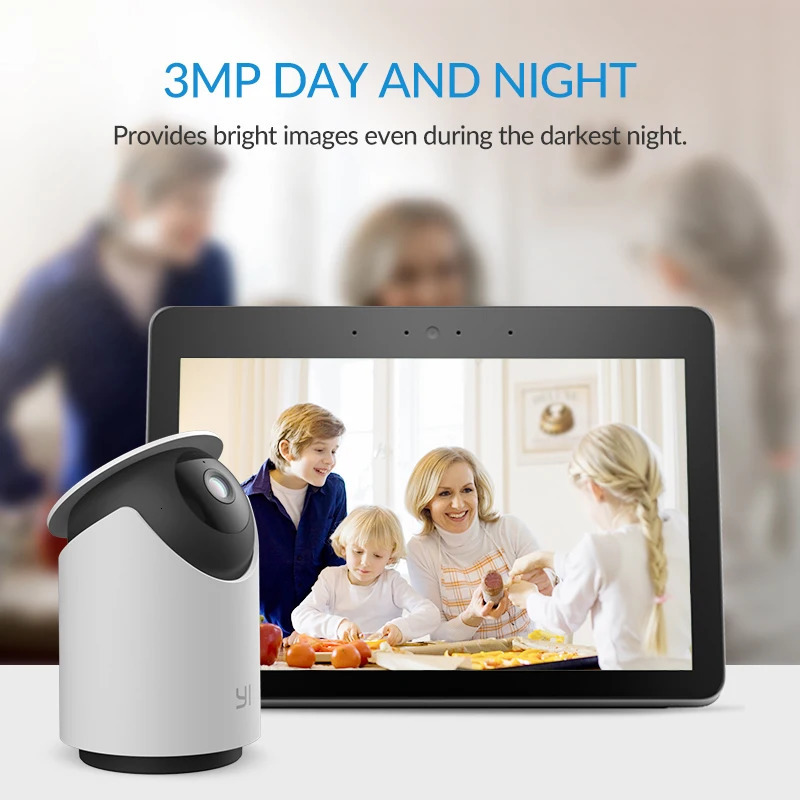 Pinhole Cameras YI Camera 1080P Wifi Dome FHD With Face Detection Surveillance Cam 360 Auto Cruise Wireless Night Vision IP Security 231030