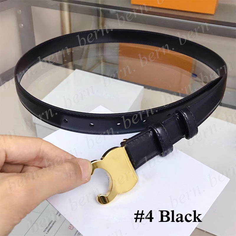 Fashion Women's Belts with Gold Hardware for Women or Men Metal LOGO Buckle Belt with Box